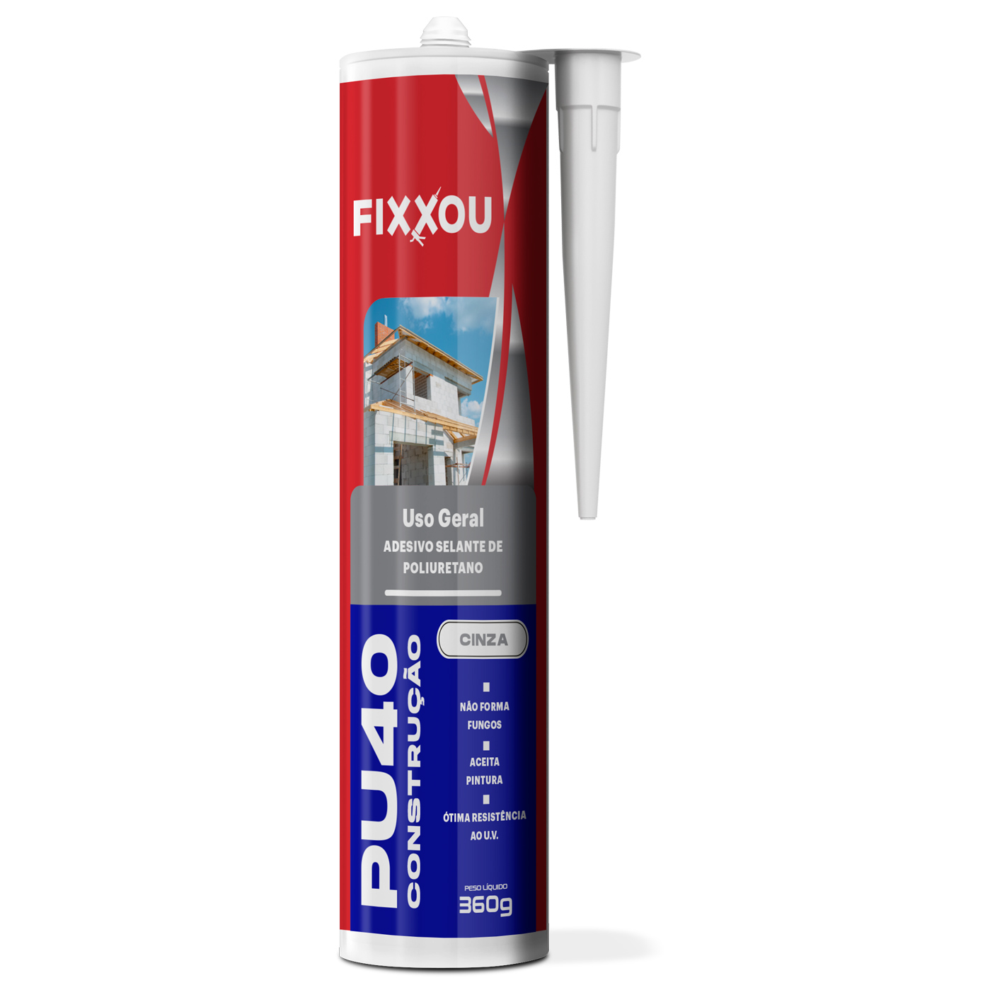 PU 40 CONSTRUÇÃO USO GERAL FIXXOU